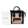 Celine Nano Tricolor Leather Luggage Tote Secondhand