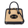 Secondhand Gucci Small Canvas Horsebit 1955 Satchel