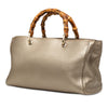 Gucci Medium Calfskin Bamboo Shopper Satchel Secondhand
