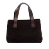 Celine C Macadam Suede Handbag Secondhand