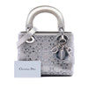 Dior Mini Satin Cannage Crystal Embellished Lady Dior Secondhand