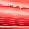 Saint Laurent Grain De Poudre Chevron Monogram Envelope Wallet on Chain Secondhand