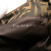 Fendi Zucca Canvas Shoulder Bag Secondhand