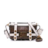 Fendi Mini Zucca Glazed Fabric Cage Baguette Satchel Secondhand