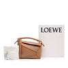 LOEWE Mini Calfskin Puzzle Edge Satchel Secondhand