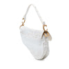 Secondhand Dior Canvas Embroidered Camouflage Saddle Bag
