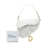 Secondhand Dior Canvas Embroidered Camouflage Saddle Bag