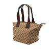 Gucci GG Canvas Web Tote Secondhand