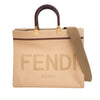Fendi Medium Canvas Sunshine Shopper Tote Secondhand