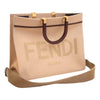 Fendi Medium Canvas Sunshine Shopper Tote Secondhand