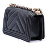 Chanel Mini Chevron Lambskin Boy Flap Secondhand