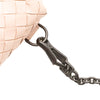 Bottega Veneta Leather Intrecciato Chain Flap Crossbody Secondhand