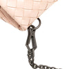 Bottega Veneta Leather Intrecciato Chain Flap Crossbody Secondhand
