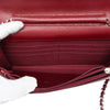 Chanel CC Quilted Caviar Wallet on Chain Secondhand