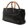 Secondhand Gucci Medium Calfskin Bamboo Shopper Satchel