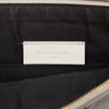 Balenciaga Goatskin Motocross Classic Metallic Edge Clutch Secondhand