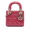 Dior Mini Patent Cannage Lady Dior Secondhand