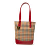 Burberry Haymarket Check Canvas Tote Secondhand