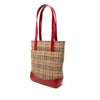 Burberry Haymarket Check Canvas Tote Secondhand