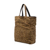 Secondhand Bottega Veneta Nylon Reversible Leopard Print Tote