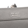 Prada Saffiano Cuir Twist Lock Chain Flap Secondhand