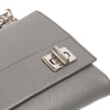 Prada Saffiano Cuir Twist Lock Chain Flap Secondhand