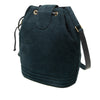 Saint Laurent Suede Medallion Bucket Bag Secondhand