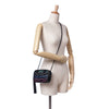 Secondhand Saint Laurent Canvas Metallic Tiger Print Monogram Lou Camera Bag