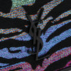 Secondhand Saint Laurent Canvas Metallic Tiger Print Monogram Lou Camera Bag