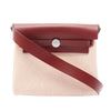 Hermès Military Toile and Vache Hunter Herbag Zip 20 Secondhand