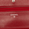 Secondhand Chanel CC Embossed Lambskin Camellia Wallet On Chain