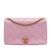 Chanel Quilted Lambskin Braided CC Single Flap Secondhand