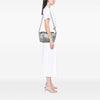 Valentino Small Leather Rockstud Trapeze Satchel Secondhand