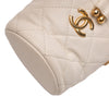 Chanel Mini Quilted Caviar Twist Your Buttons Drawstring Bucket Bag Secondhand