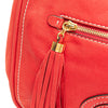 LOEWE Nubuck Anagram Madrid Fringe Shoulder Bag Secondhand