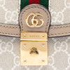 Gucci Small GG Canvas Web Ophidia Top Handle Flap Secondhand