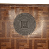 Fendi Zucca Coated Canvas Clutch Secondhand