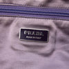 Prada Cinghiale Trimmed Canvas Canapa Bauletto Bag Secondhand