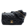 Chanel Mini Rectangular Classic Lambskin Romance Single Flap Secondhand