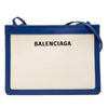Secondhand Balenciaga Canvas Navy Pochette Crossbody