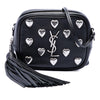 Saint Laurent Studded Calfskin Monogram Heart Blogger Crossbody Secondhand