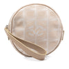 Chanel New Travel Line Nylon Round Wristlet Pouch Secondhand