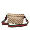 Gucci GG Canvas Web Double Pocket Belt Bag Secondhand