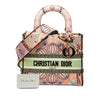 Dior Medium Embroidered Canvas In Lights Lady D Lite Secondhand