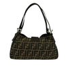 Fendi Zucca Canvas Shoulder Bag Secondhand