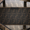 Fendi Large Zucca Mesh Boston Bag Secondhand