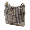 Burberry Smoke Check Coated Canvas Hartham Crossbody Secondhand