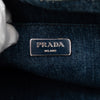Prada Small Denim Canapa Bijoux Satchel Secondhand