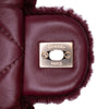 Chanel Medium Tricolor CC Quilted Shearling Single Flap Secondhand