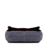 Chanel Medium Tricolor CC Quilted Shearling Single Flap Secondhand